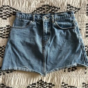 John Galt denim skirt